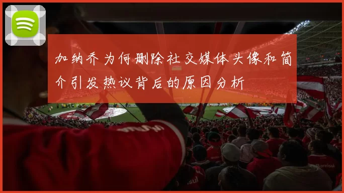 加纳乔为何删除社交媒体头像和简介引发热议背后的原因分析
